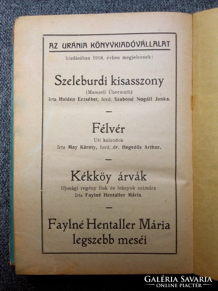 May Károly: A félvér  (1918)