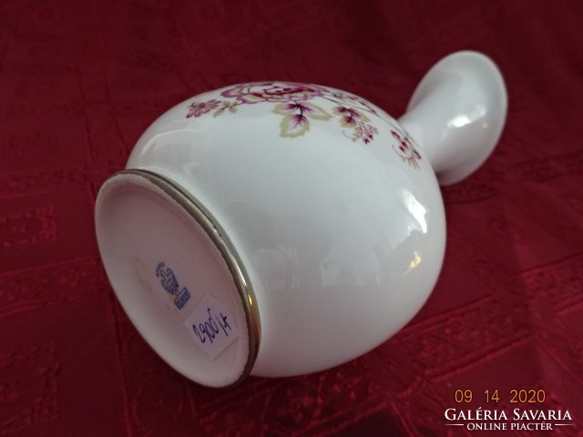 Aquincum magyar porcelán váza, különleges forma, magassága 20 cm. Vanneki!