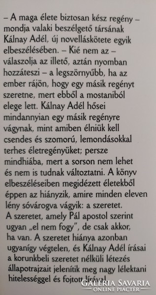 Kálnay Adél: Örökség (elbeszélések) DEDIKÁLT és RITKA kötet 3000 Ft