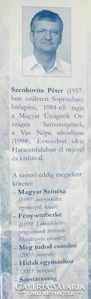 Szenkovits Péter: A létezés hullámverései (DEDIKÁLT) 2000 Ft