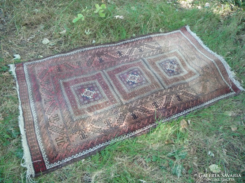 Afghan Baluch rug.