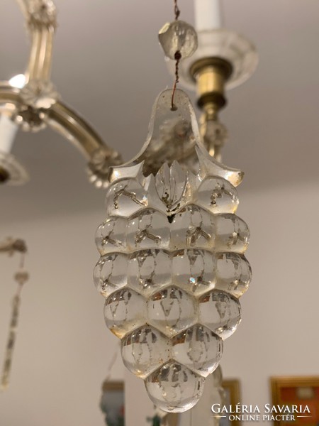 Eredeti Mária Terézia korabeli ólom kristály csillár eladó