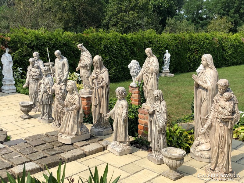 Restored sacred sculptures