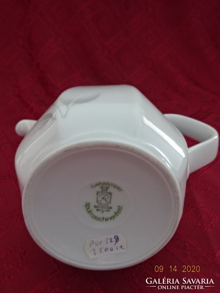 Bavaria German quality porcelain teapot, height 22 cm. He has!