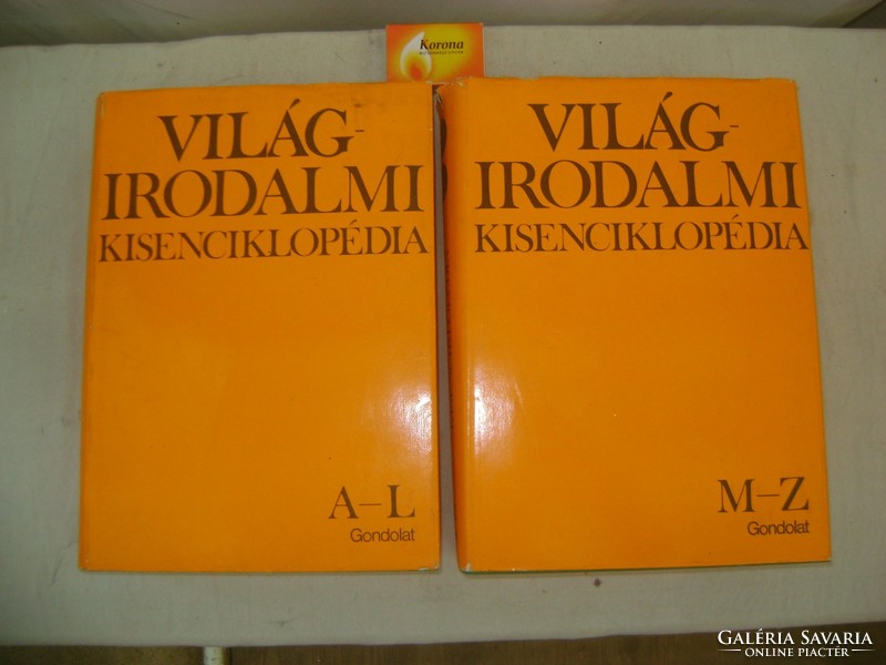 Világirodalmi kisenciklopédia I.-II. kötet - 1978