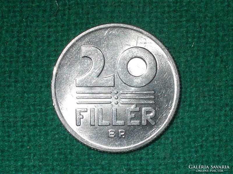 20 Filér 1982 ! It was not in circulation! Greenish!