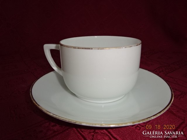 Epiag Czechoslovak porcelain teacup + saucer. The washer diameter of a set of 6 is 14 cm. He has!