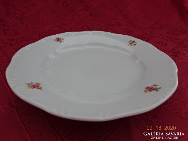 Zsolnay porcelain, antique, cake plate with shield seal. He has!