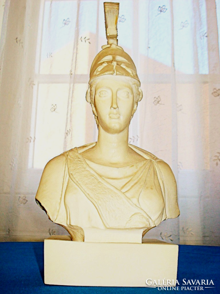 Statue of Pallas Athena (protector of Athens) in white marble