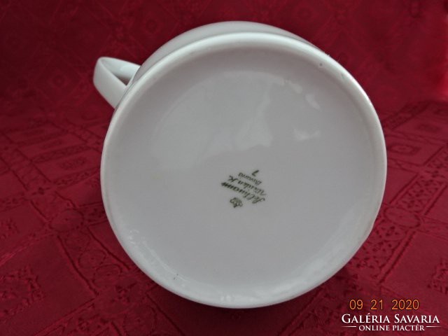 Seltmann Weiden Bavarian German porcelain teapot, snow white, height 23 cm. He has!