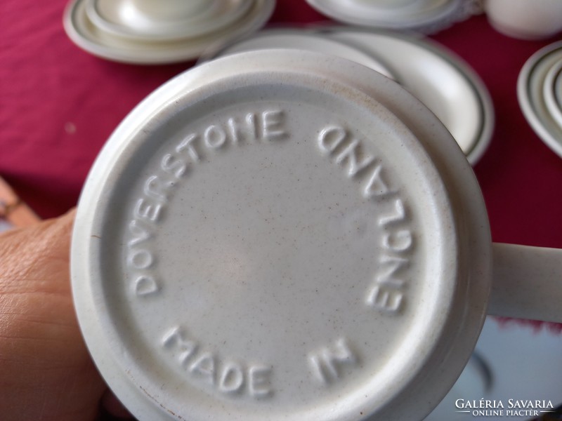 416 6 személyes Doverstone Staffordshire teás  készlet