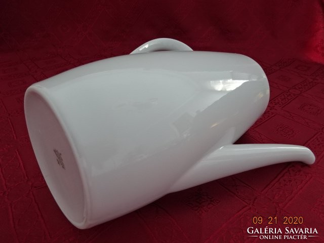 Seltmann Weiden  Bavaria német porcelán teáskanna, hófehér, magassága 23 cm. Vanneki!