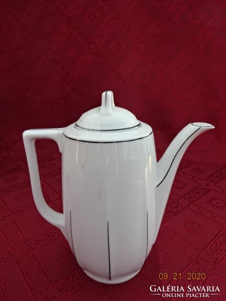 Tk thum Czechoslovakian first-class porcelain coffee pourer, height 17.5 cm. He has!