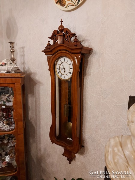 Antique fabulous Biedermeier wall clock! 1860!