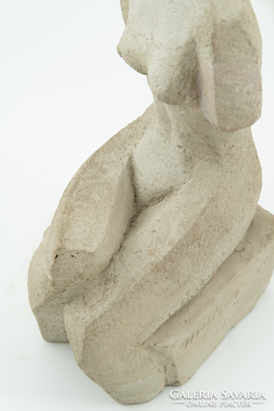 Frederick Matzon (1909-1986): Seated female nude torso