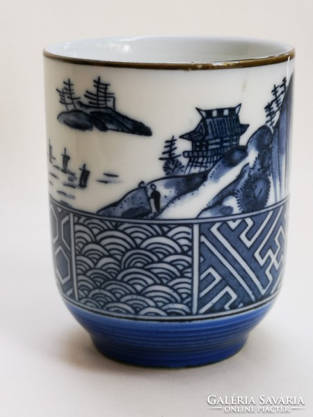 Tradicionális japán  YUNOMI porcelán teáscsésze