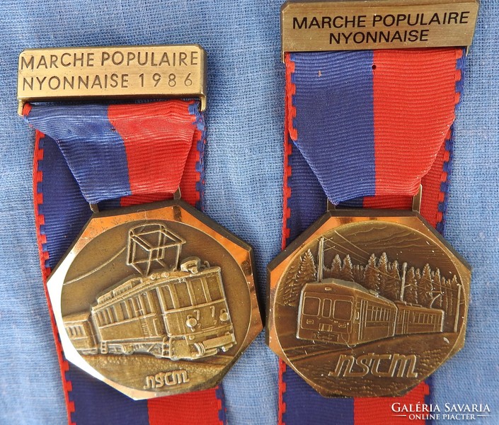Marche populaire nyonnaise commemorative medal - medal