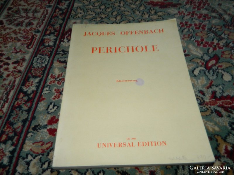 Sheet music - perichole - jacques offenbach - klavierauszug