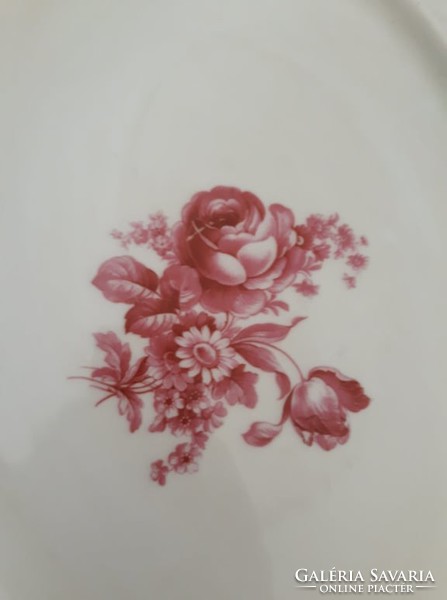 Large antique Meissen serving bowl, marked, 40 cm x 28 cm