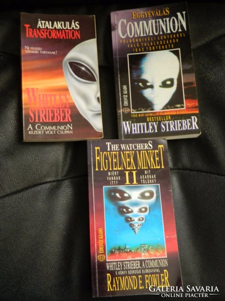 Whitley strieber 3 books / ufo research