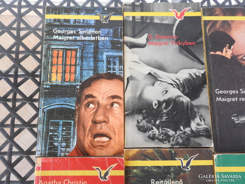 Albatrosz Könyvek _ Agatha Christie _ Rejtő Jenő _ G. Simeon _ Lallier _ Erle Stanley Gardner
