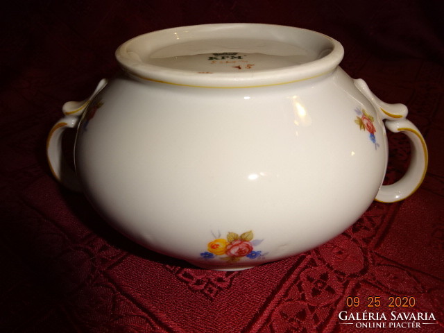Kpm German porcelain sugar bowl. Its widest diameter is 13 cm. He has!