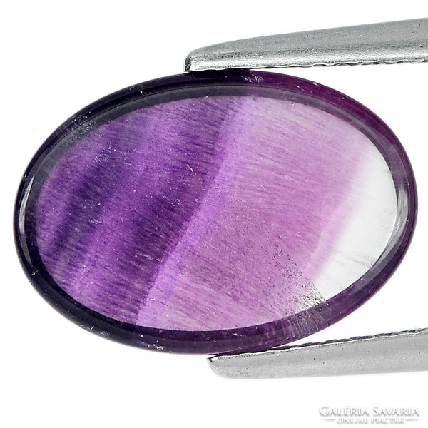 Real, 100% natural tri-color fluorite gemstone 6.27ct (transparent) clarity