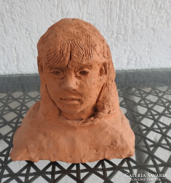 Bust - ceramic sculpture
