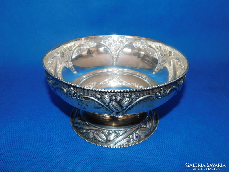 Silver serving glass with insert 458 g