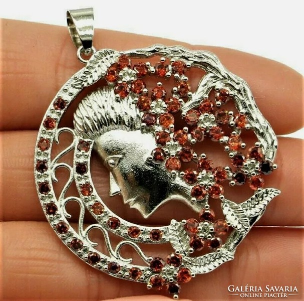 Goddess of the Elves pendant, silver / 925 / --new huge