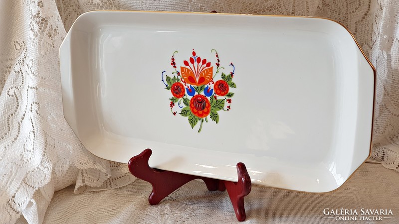 ​ Kahla porcelain tray. Flawless. 16 X 32.5 cm.