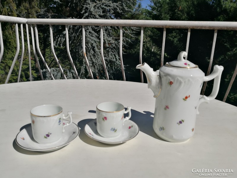Antique coffee set for two