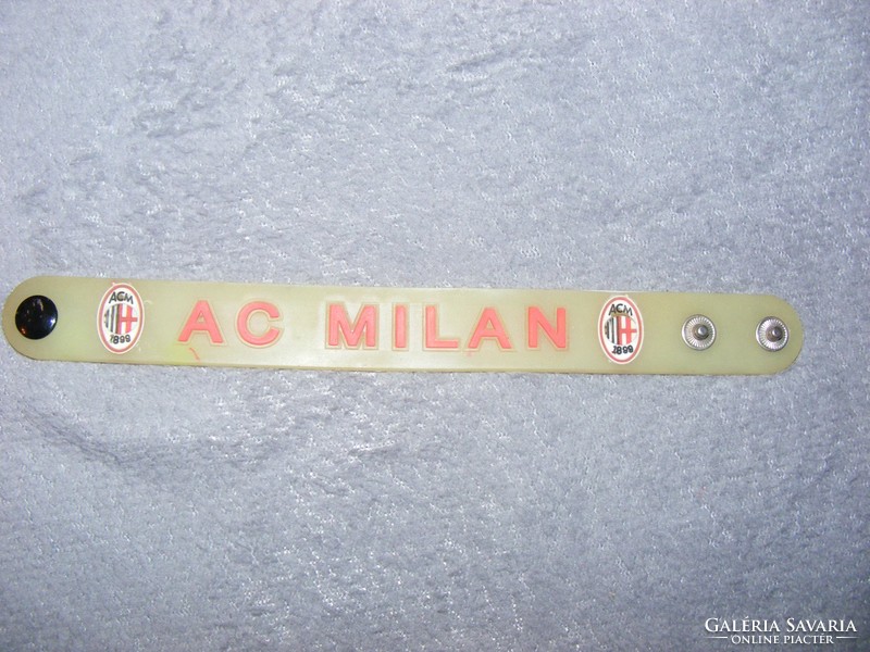 AC MILAN  szurkolói karkötő foci , labdarúgás, gyűjőknek a 90-es évekből