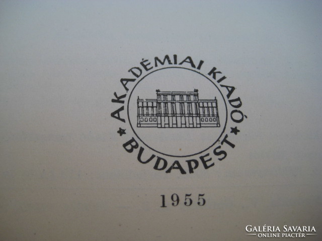 Monuments of Budapest written by Miklós Horler 1955. 850 Pages.