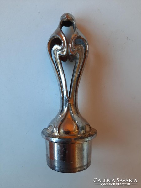 Art Nouveau pewter ornament plug