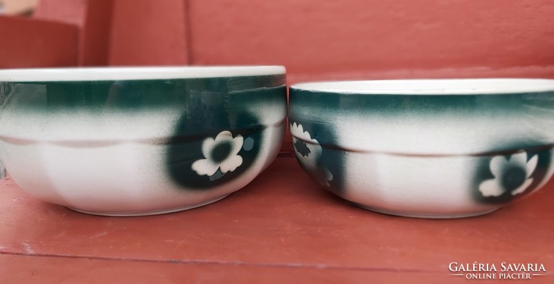 Granite green bowls, bowls, peasant bowls, nostalgia pieces