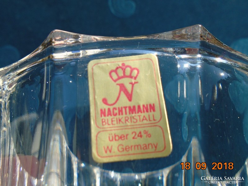 Nachtmann Bleikristall über 24% W.Germany Ólomkristály 24% Pb kínáló