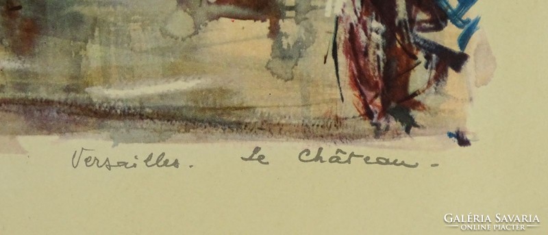 1C018 Marius Girard : Versailles le Chateau