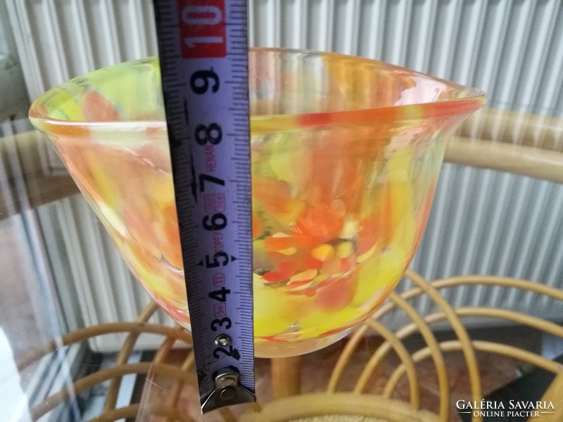 Bowl of Murano art glass