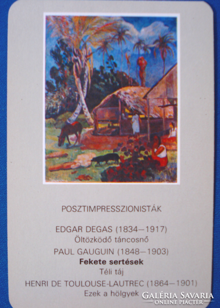 Művészeti kvartett, társas kártyajáték (Budapesti Szépművészeti Múzeum képtárának legszebb darabjai)
