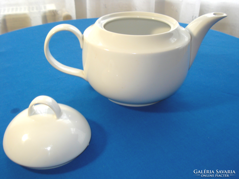 Art deco porcelain teapot