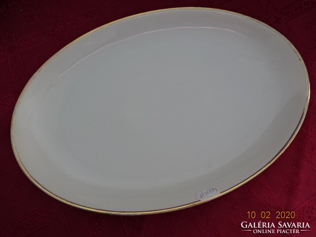 Seltmann Bavarian German porcelain oval meat dish. Size 36.5 x 25 x 3.5 cm. Vanneki!