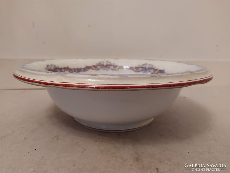 Antique Chinese scene with porcelain washbasin