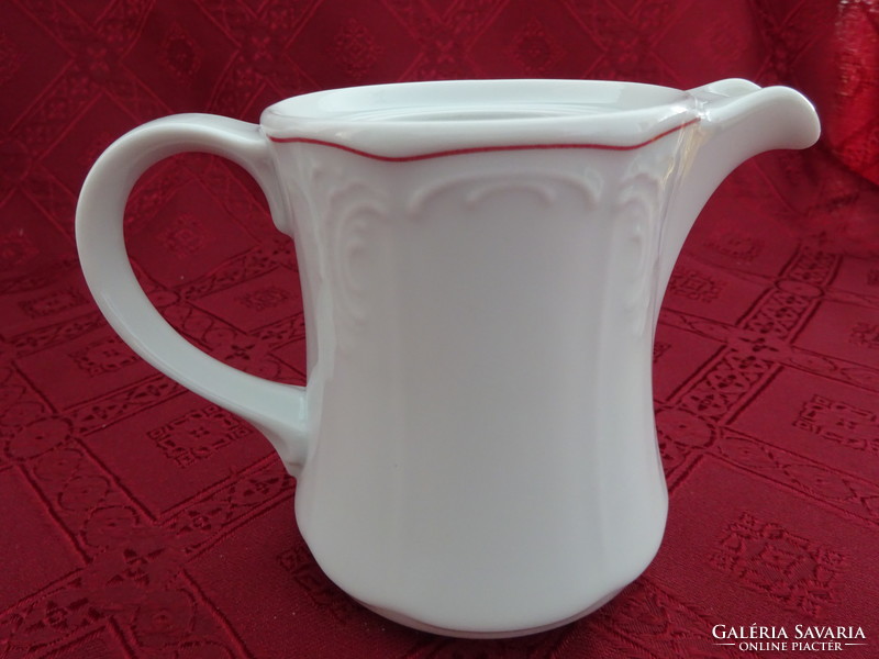 Lilien porcelain Austria, monogrammed milk jug, height 11 cm. He has!