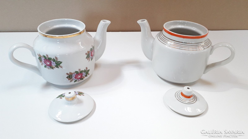 2 pcs porcelain pouring jugs for sale together or separately