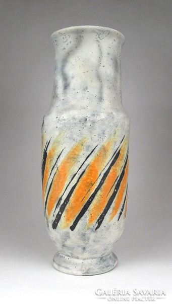 0Y818 Régi Gorka Lívia kerámia váza 31.5 cm