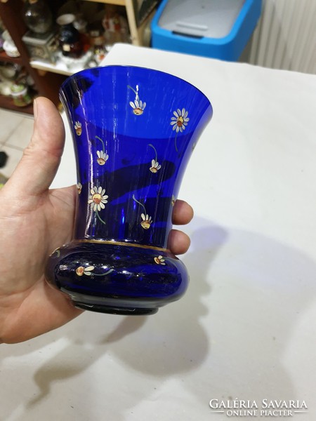Régi parádi üveg váza 