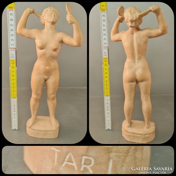 Tar (Theisz) István Fésülködő női akt szobor (1330)