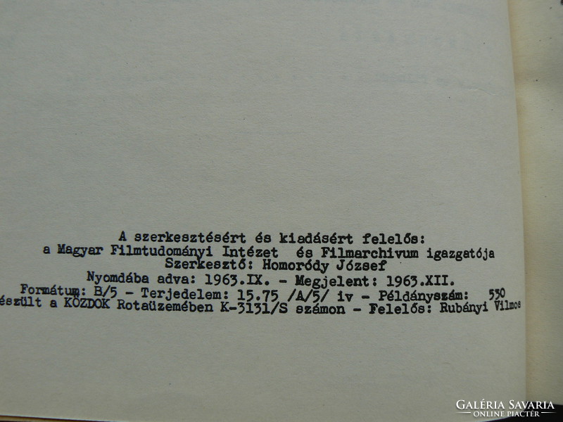 Film culture 1963 Sept.-1964.Jun.; 20.-24. Song; around 500 copies) bound together as a book in good condition