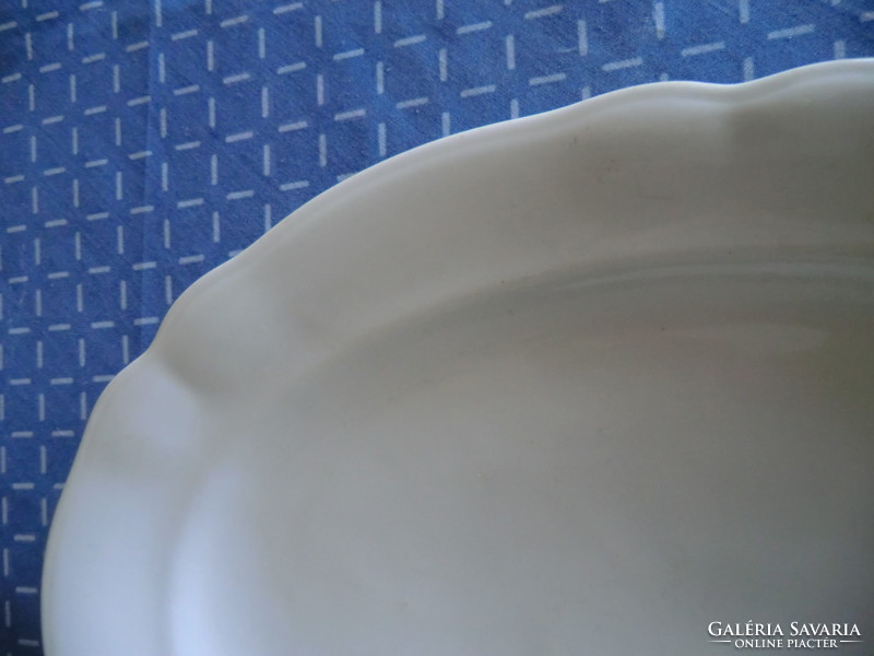Pecsenyés tál finom porcelán DL - Deutschland felirattal 30x21 cm